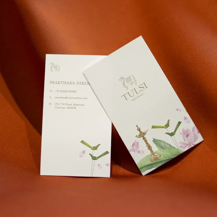 Tulsi Madras business cards