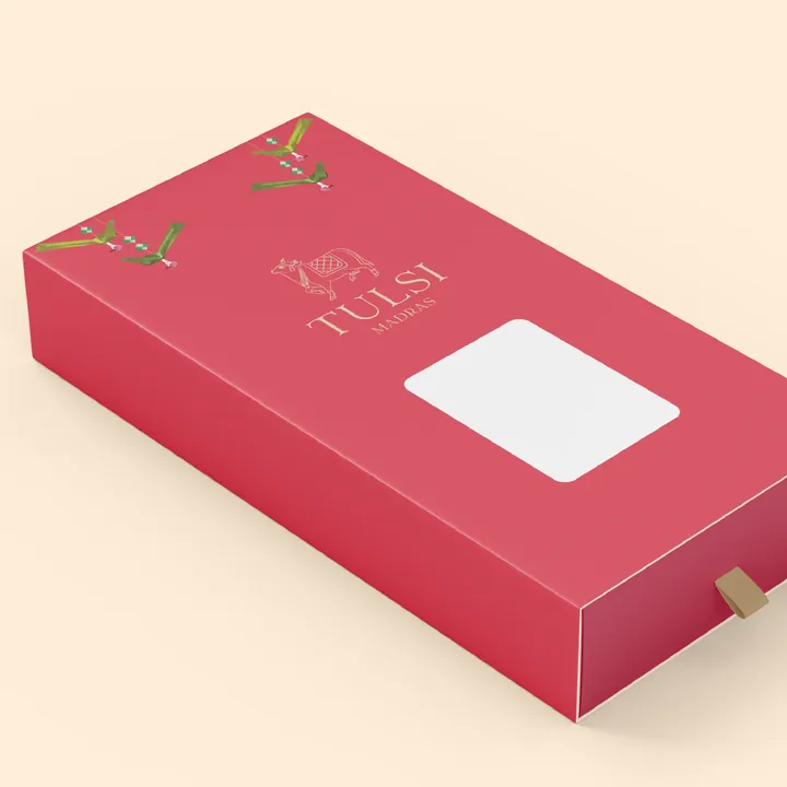Tulsi Madras packaging box